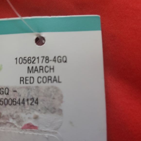 NWT Orange Black & White Colorblock Dress - Picture 3 of 5